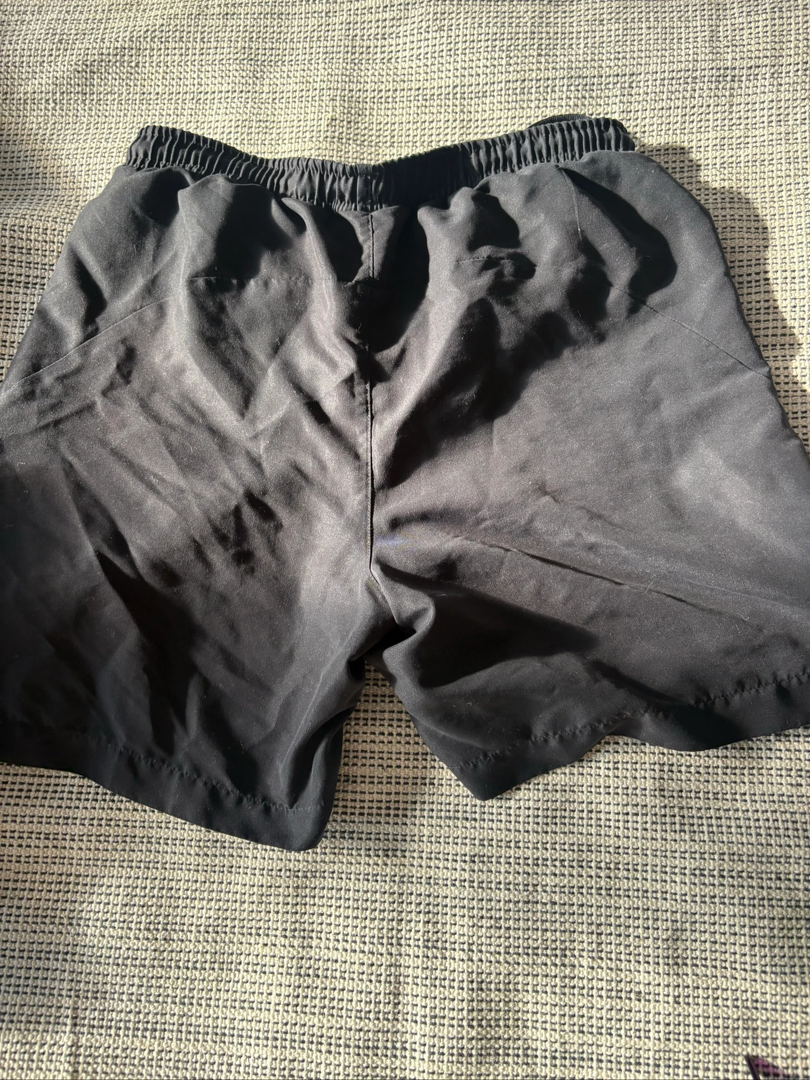 short de deporte lotto negro vintage talla s - pantalon corto deportivo unisex – photo 3